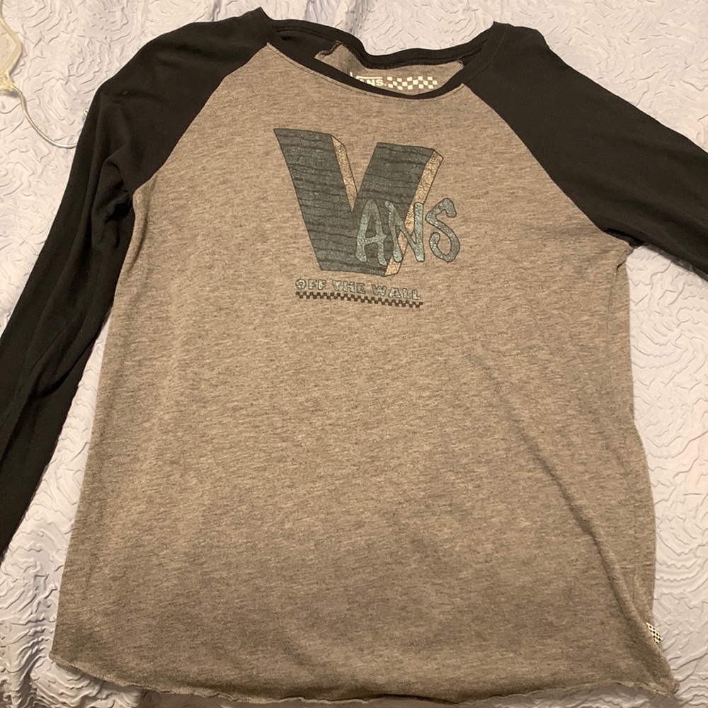 Vans Baseball long sleeve Size Medium